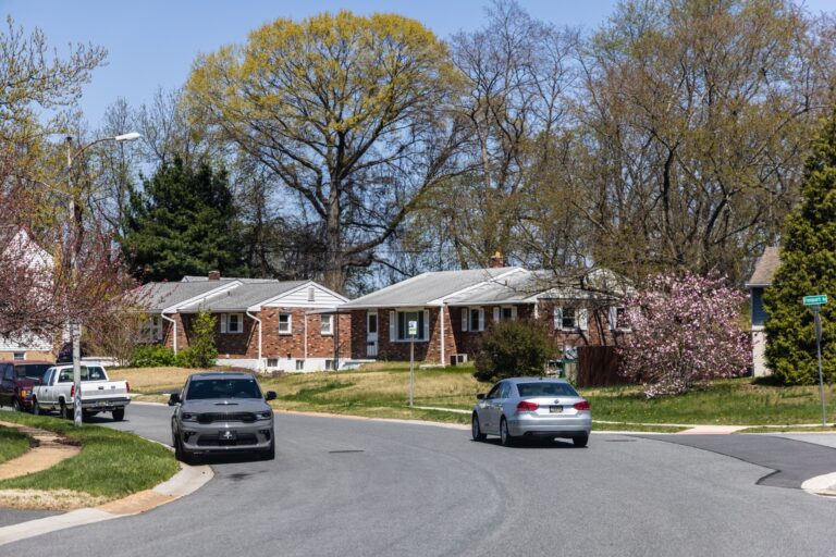 homes on a street
