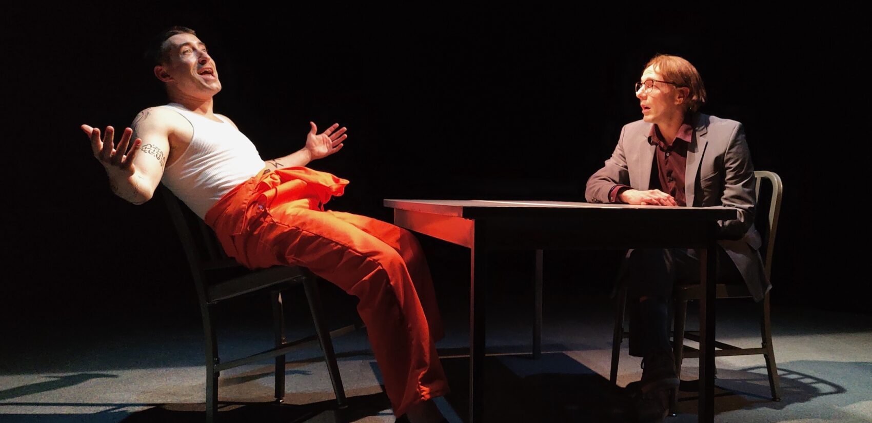 Matteo Scammell and Jered McLenigan acting