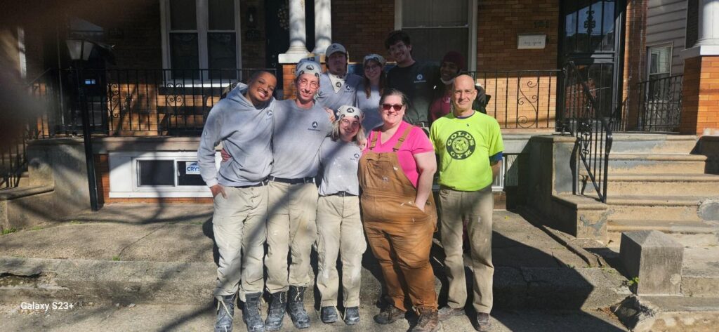 AmeriCorps NCCC volunteers smile