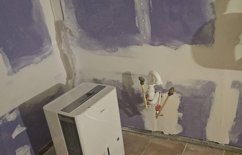 a room in repair