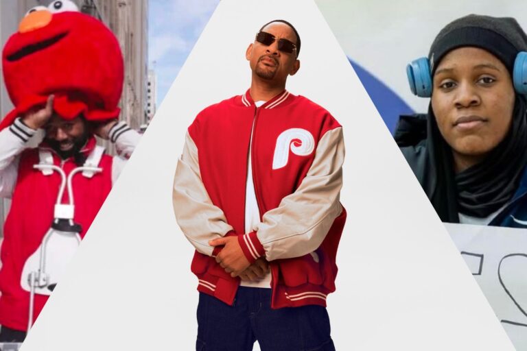 Left to right: O.G. Philly Elmo, Will Smith, Shayla Smith.