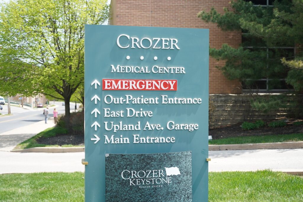 crozer-chester-medical-center-upland-KC-042225 Crozer-Chester Medical Center in Upland.