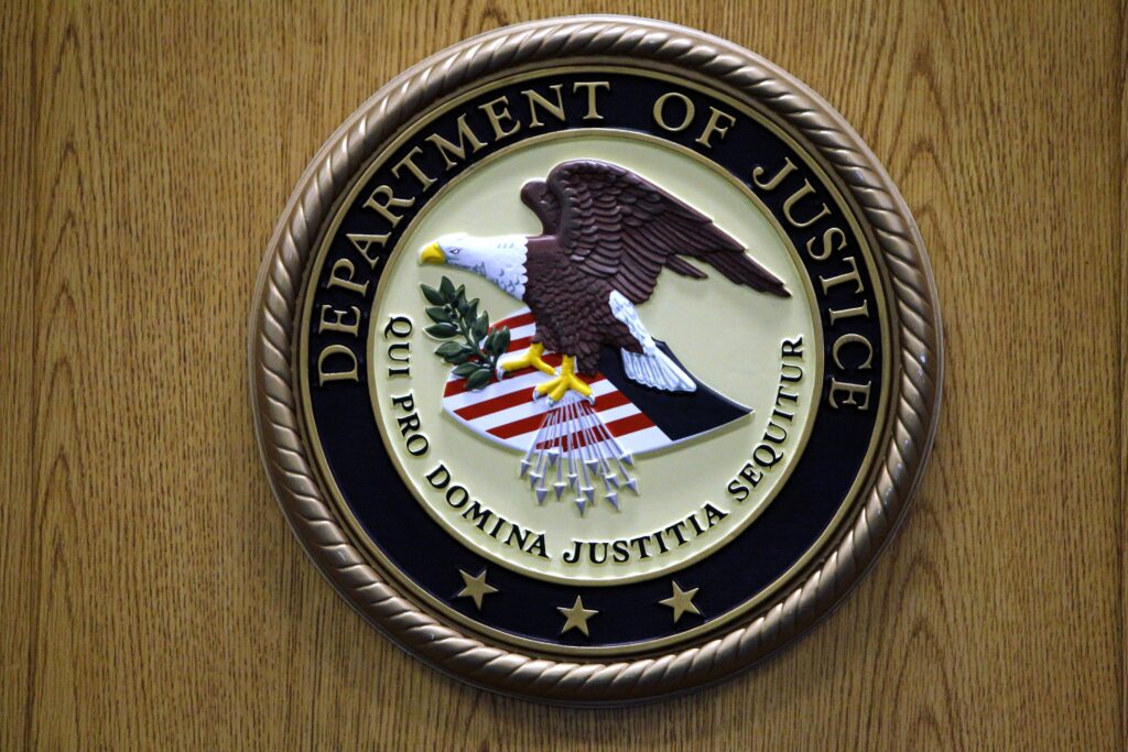 department-of-justice-logo-file The Department of Justice logo