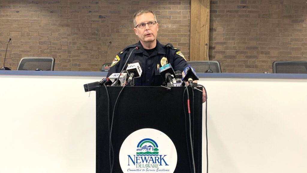 Newark Police Chief Mark Farrall