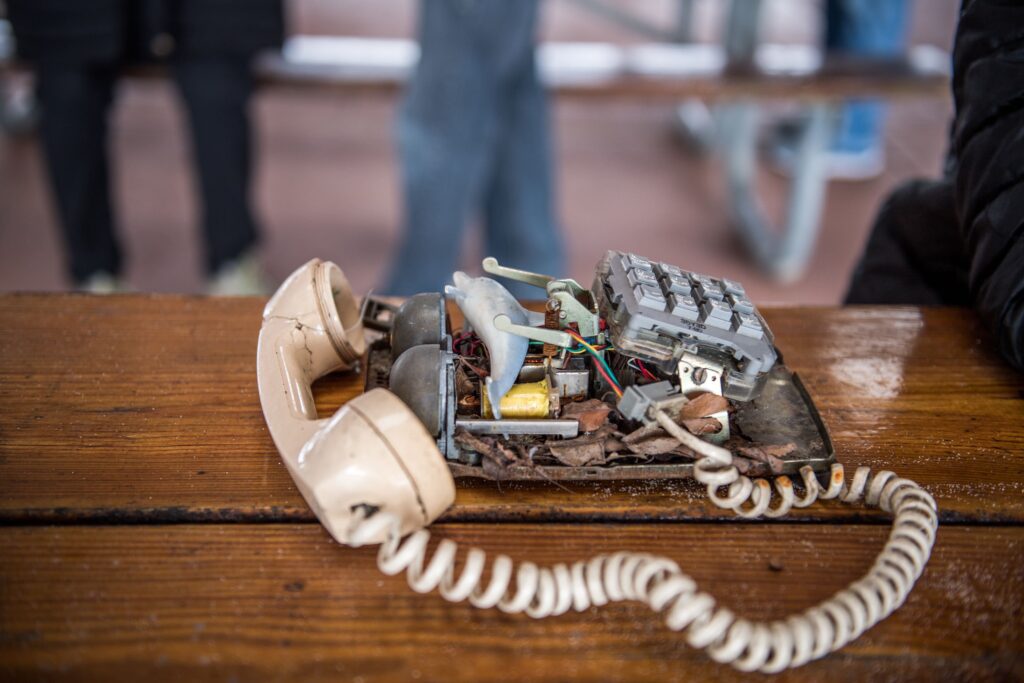 Phone collected from N.J. beach littering