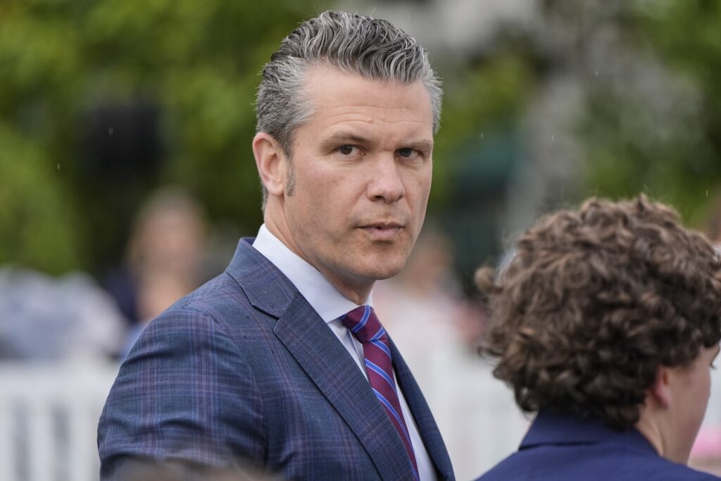 Trump White House Easter Egg Roll Defense Secretary Pete Hegseth