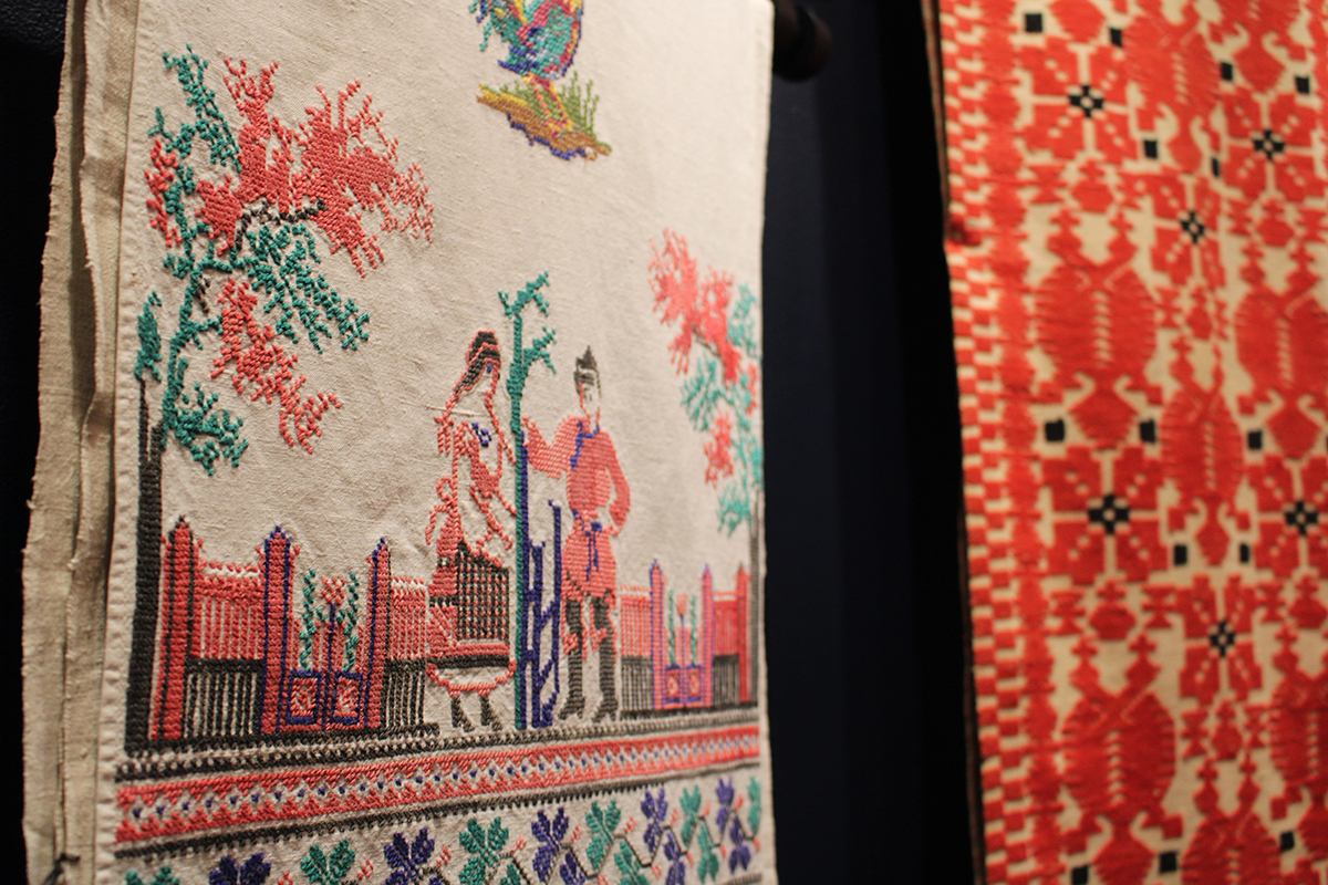 The rushnyky, or sacred Ukrainian textiles