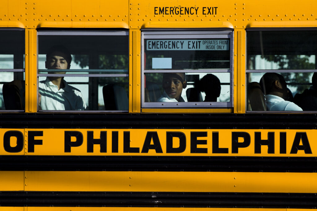 Philadelphia Schools A Philadelphia school bus
