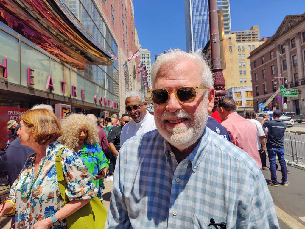 David Dye on Broad Street