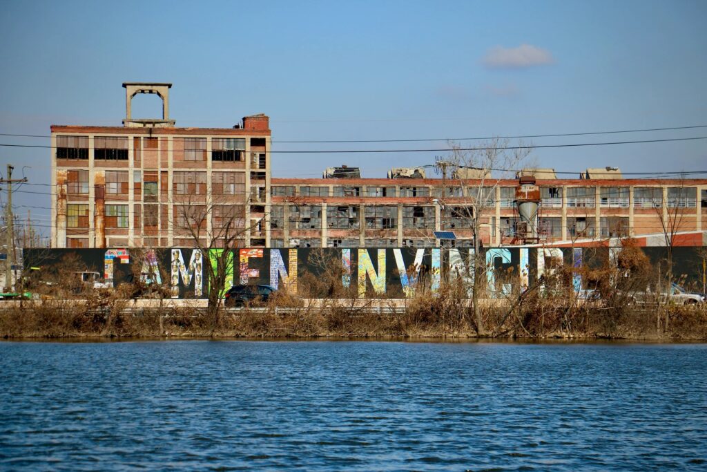 2022-01-14-e-lee-camden-nj-camden-invincible-muiral-river-file the Cooper River and the Camden Invincible mural