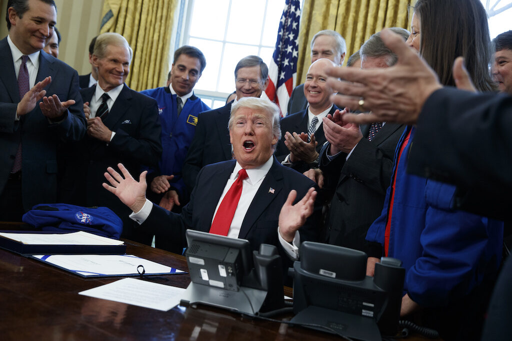 US Presidents AP Photo Coverage President Donald Trump speaks in the Oval Office of the White House in Washington. (AP Photo/Evan Vucci)