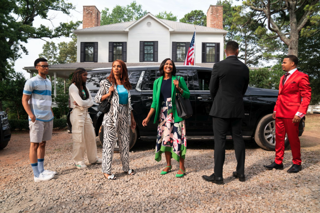Terri J. Vaughn, Tré Boyd, Jade Novah, Drew Olivia Tillman, and Dyon Brooks aka Mojobrookzz in She the People