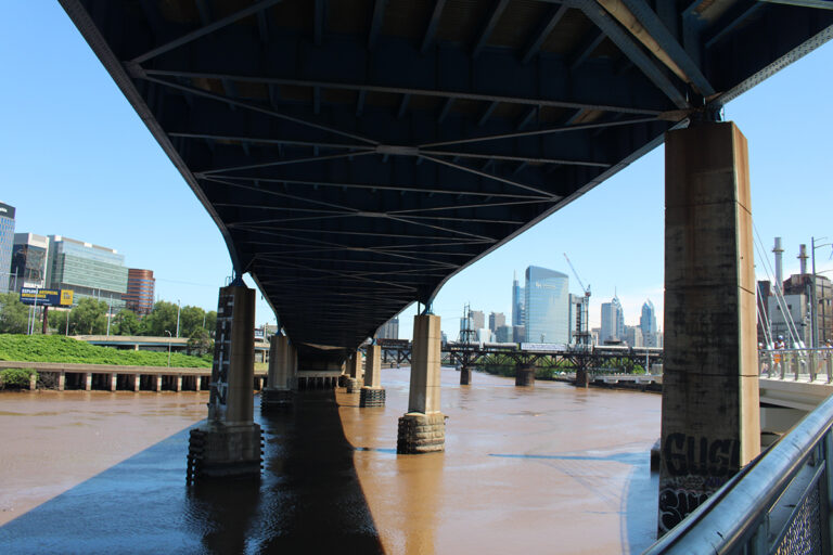 The new Christian to Crescent section of the Schuylkill River Trail