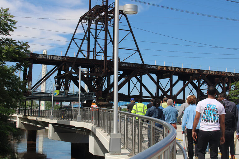 The new Christian to Crescent section of the Schuylkill River Trail