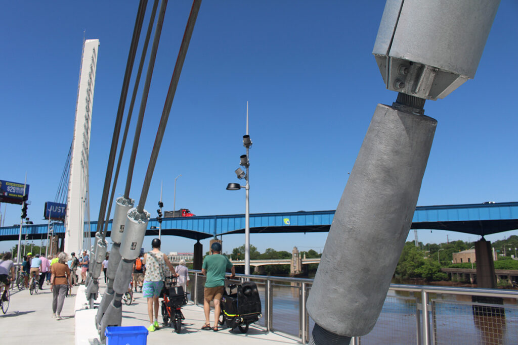 The new Christian to Crescent section of the Schuylkill River Trail in Philadelphia