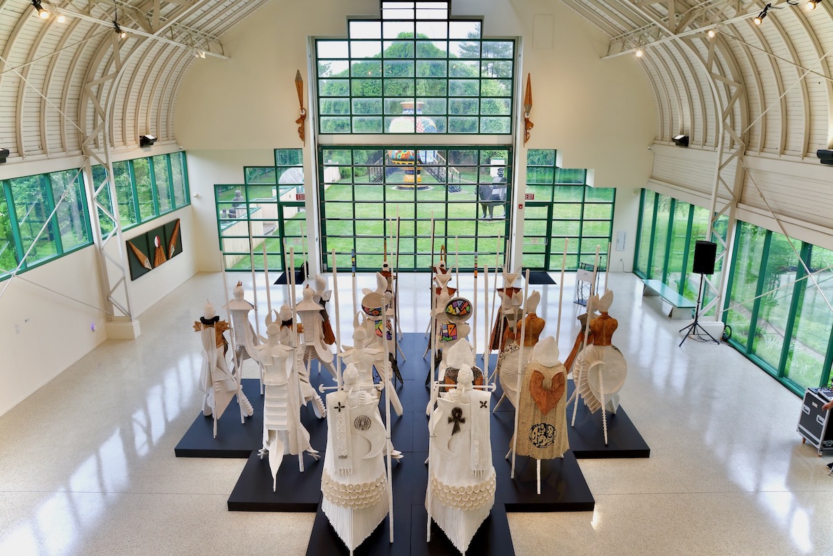 Animism sculptures by Clifford Ward