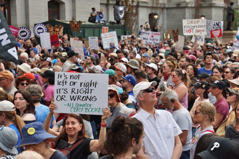 Thousands gather at rally outside Philadelphia City Hall