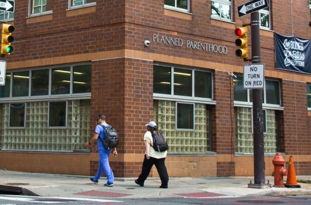 Planned Parenthood at 12th and Locust streets in Center City