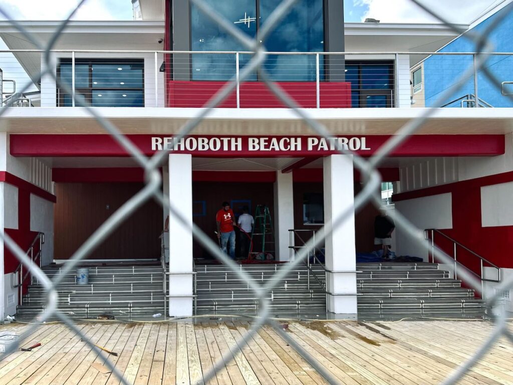 New Beach Patrol facility at Rehoboth Beach