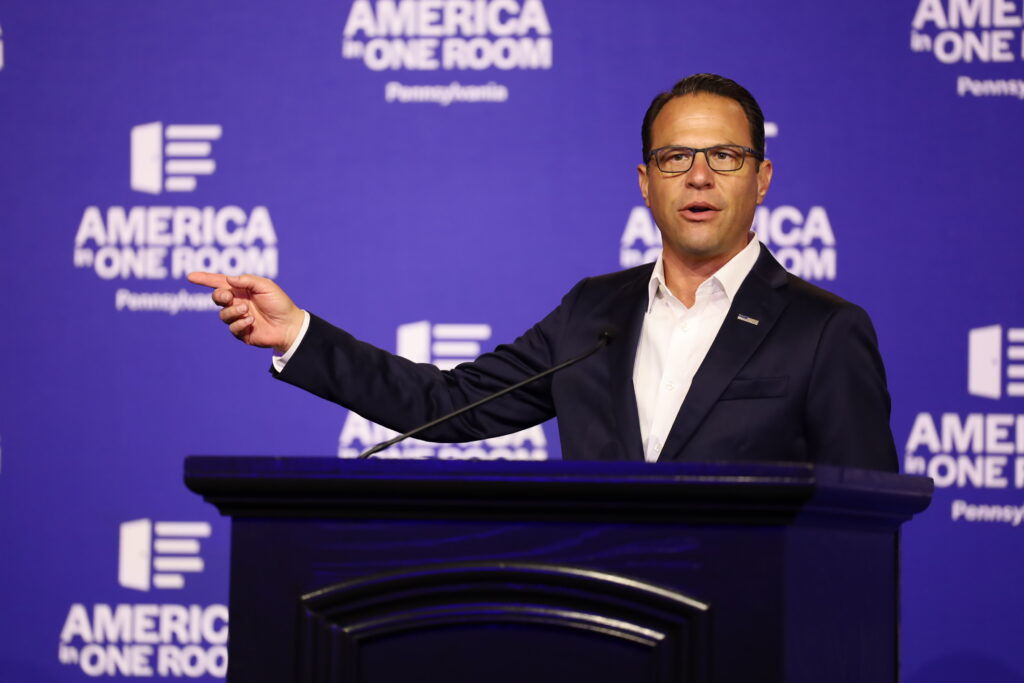 America-in-One-Room-Philadelphia-2025-1 Josh Shapiro speaks
