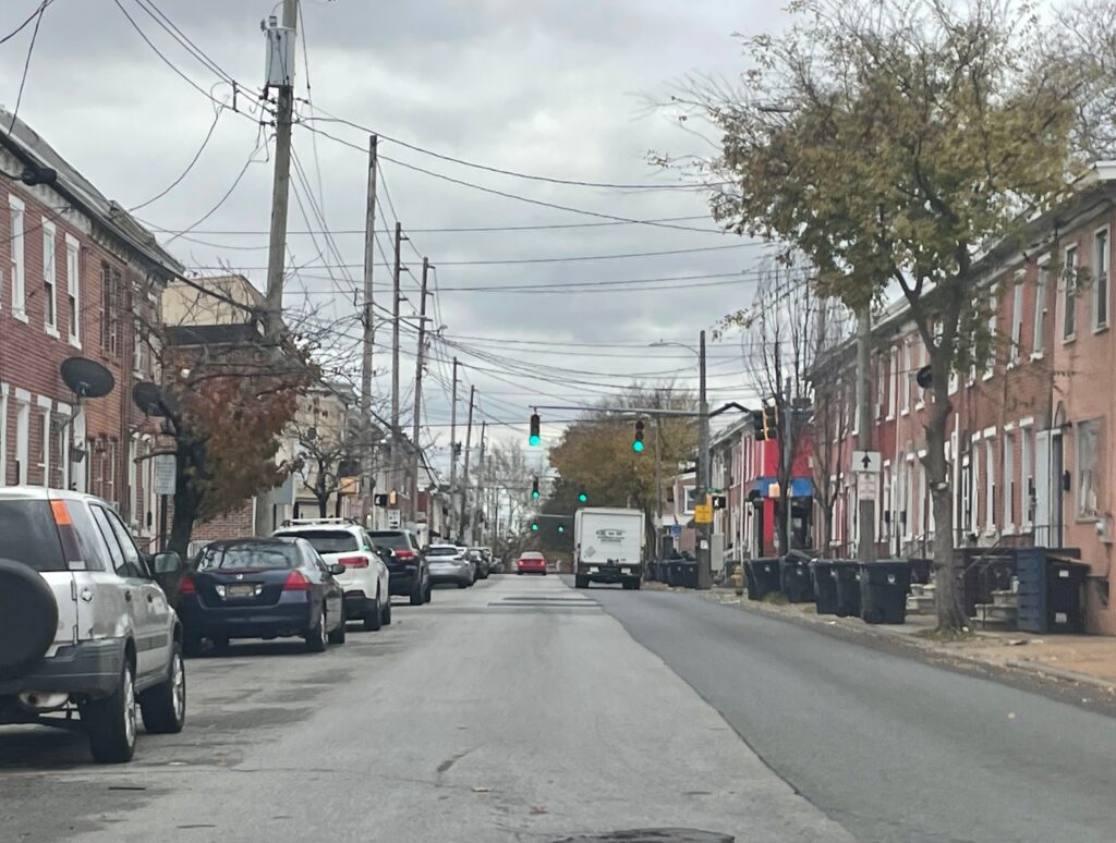a street on Wilmington's East Side