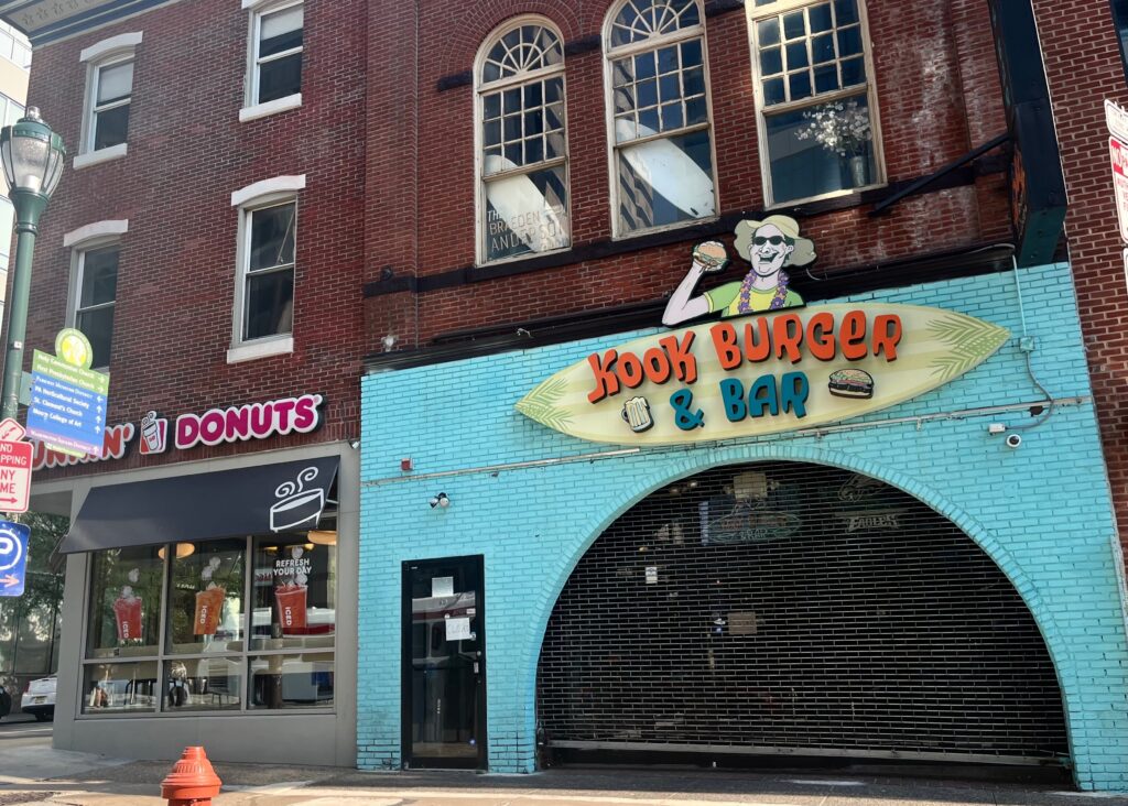 kook-burger-bar-philadelphia outside Kook Burger and Bar in Philadelphia