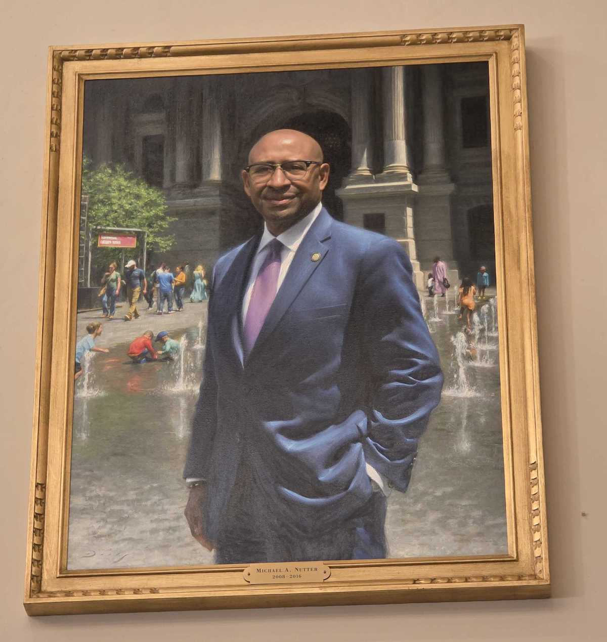 Portrait of Mayor Michael Nutter