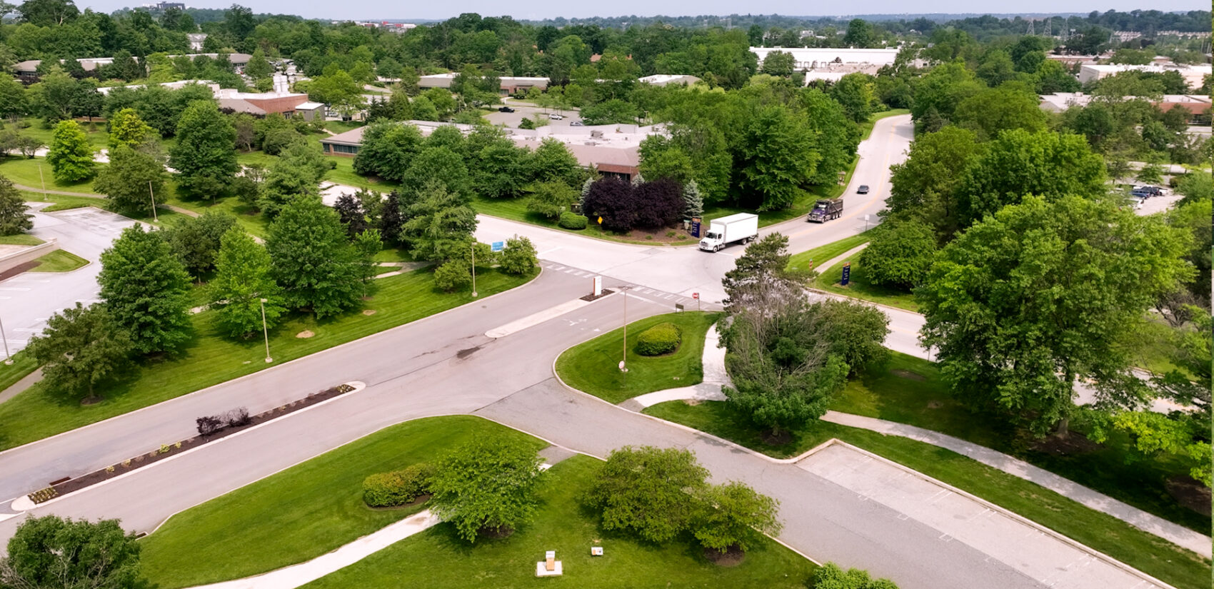 an overview of Renaissance Park in King of Prussia