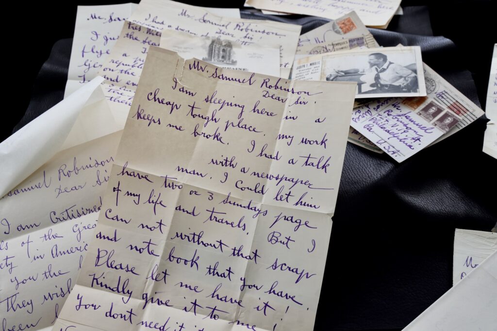 pages from Joseph Mikulec's autograph book