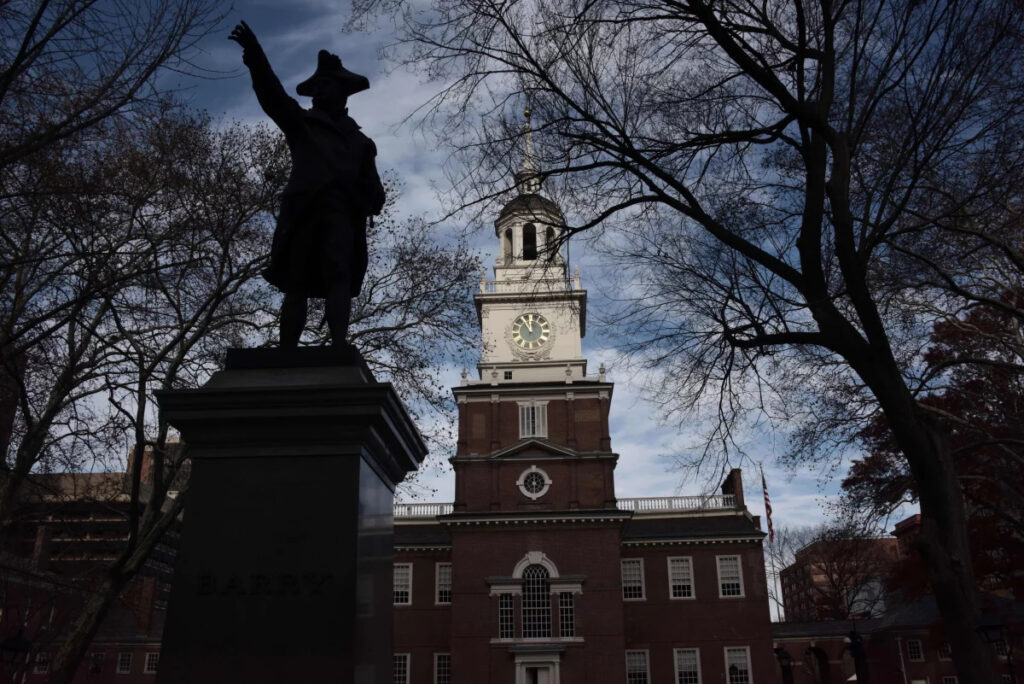 Independence-Hall-file-Getty Independence Hall in Philadelphia
