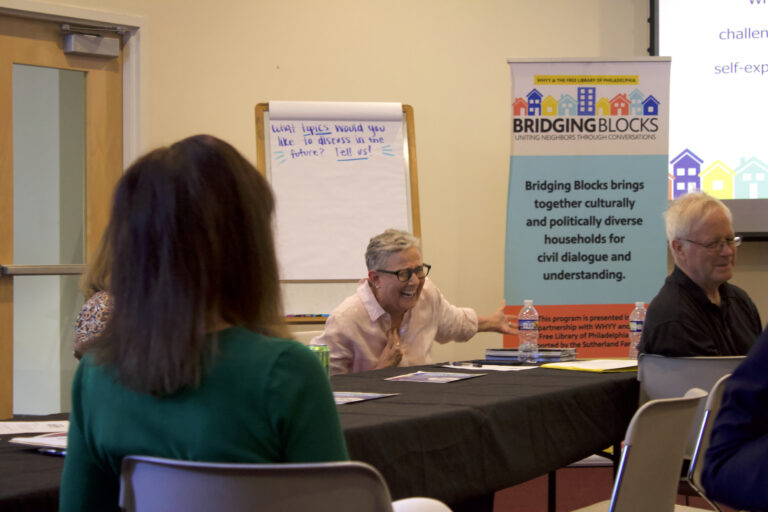 WHYY community engagement project coordinator, Rushawn Stanley