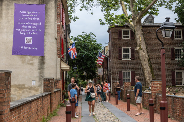 Elfreths Alley in Philadelphia