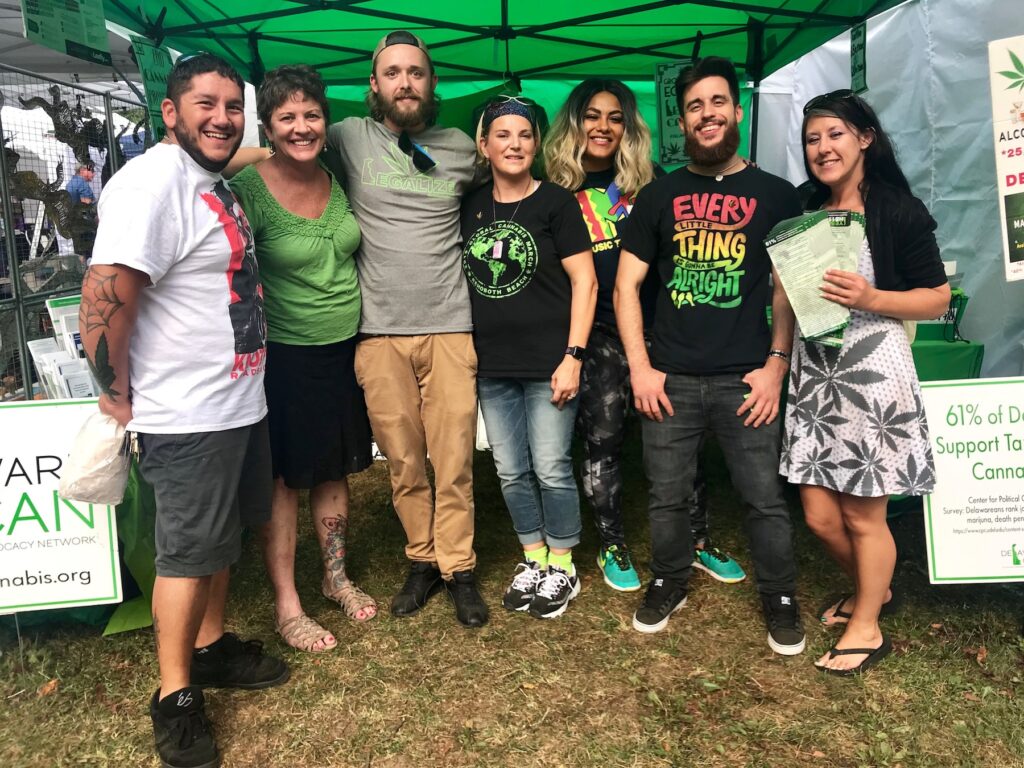 Zoë Patchell of the Delaware Cannabis Advocacy Network