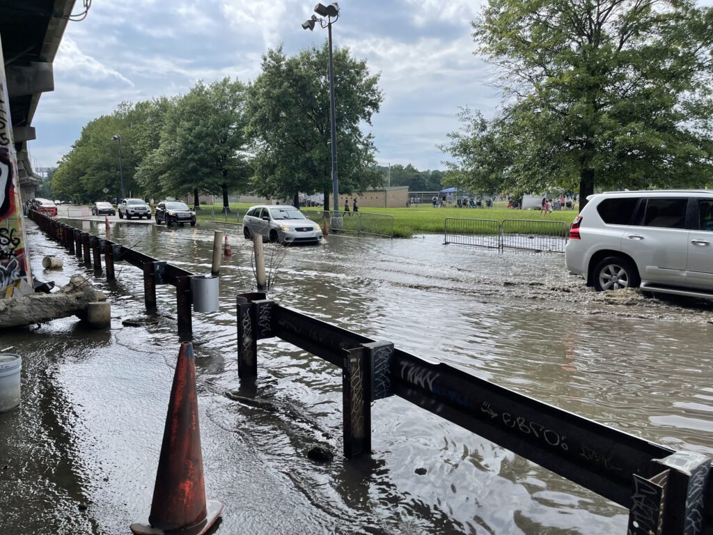 fdr-park-bp-072525 FDR Park flooded