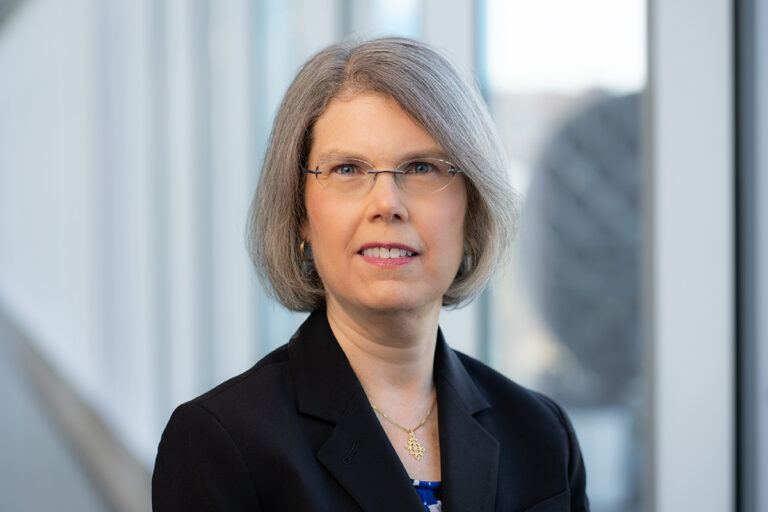 NPR editor-in-chief Edith Chapin poses for a headshot