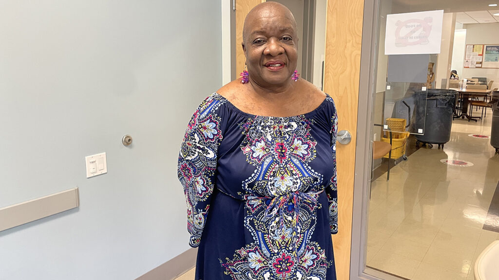 Delilah Bryant-McCall poses for a photo in Philadelphia Senior Citizen Center - Allegheny