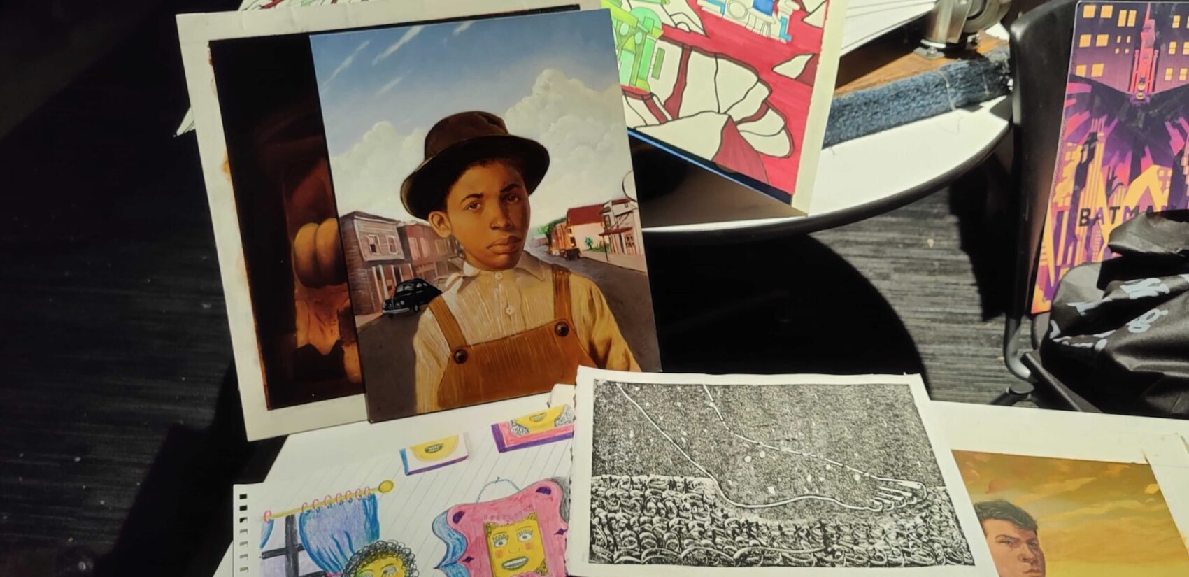 Abandoned artworks are being salvaged from the University of the Arts' Anderson Hall