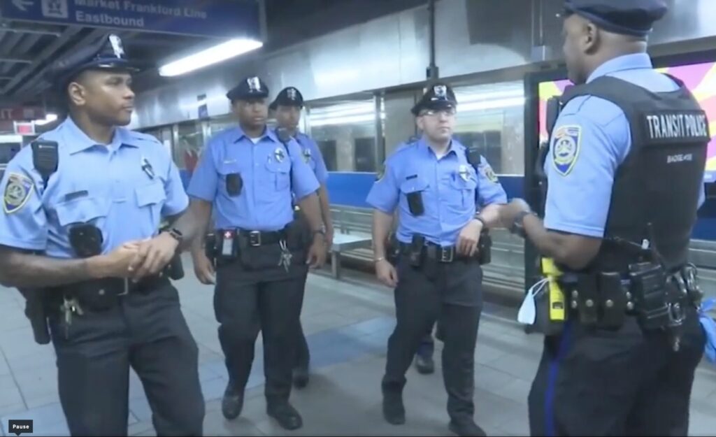 SEPTA police officers