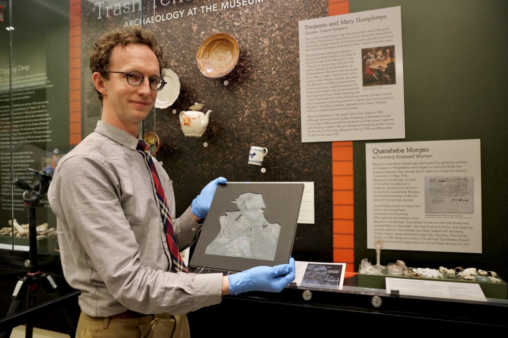 Tyler Putman, Gallery Interpretation Manager at the Museum of the American Revolution