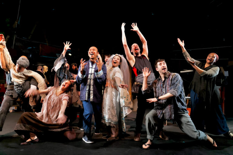 actors onstage at the Wilma Theater