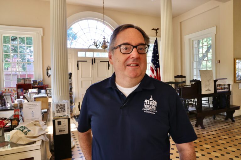 Michael Norris smiles