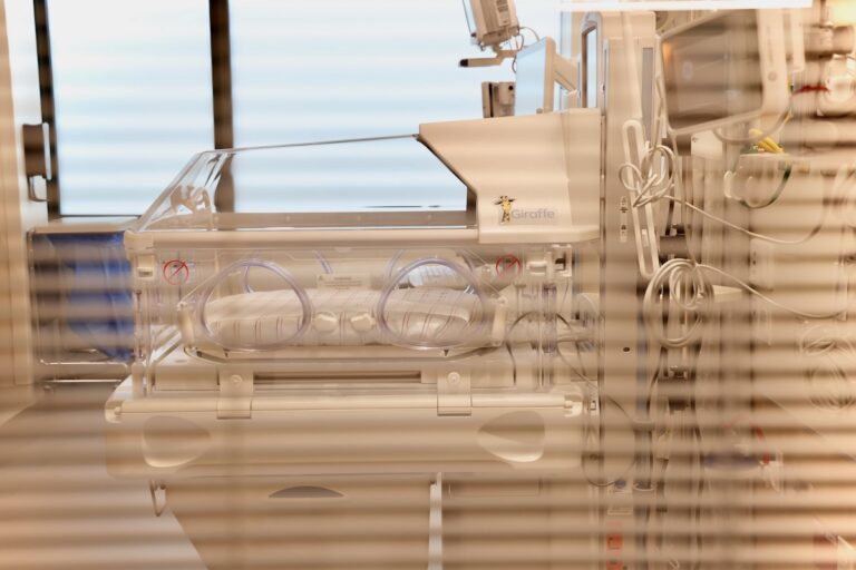 Neonatal intensive care bed at Temple's new maternity hospital