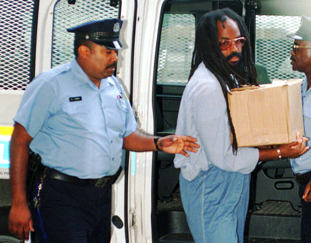 MUMIA ABU-JAMAL Mumia Abu-Jamal, convicted in the 1981 murder of Philadelphia police Officer Daniel Faulkner, in Philadelphia.