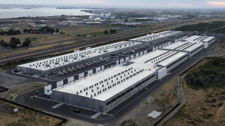 Amazon Web Services data center in Boardman, Oregon