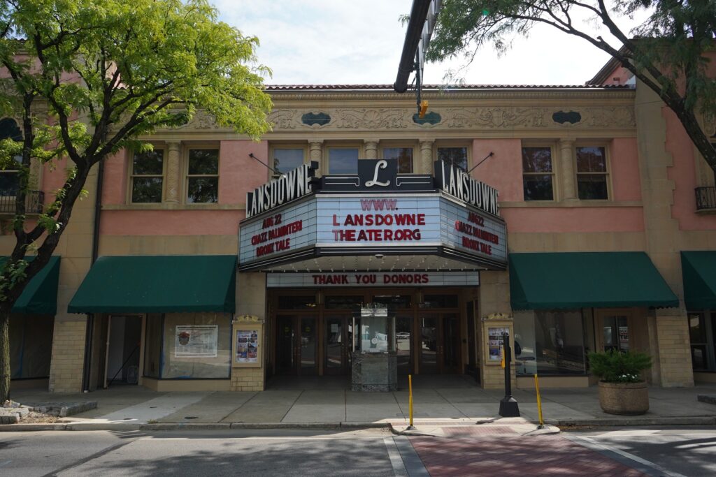 Lansdowne-Theater-pennsylvania-2025-6 outside the Lansdowne Theater