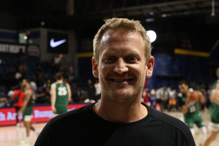 Mike Morak smiles