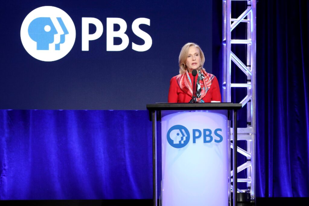 pbs-president-ceo-file-ap-2020 Paula Kerger speaks