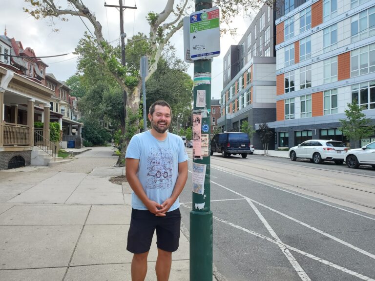 Stephen Bronskill, coalition manager for Transit Forward Philadelphia