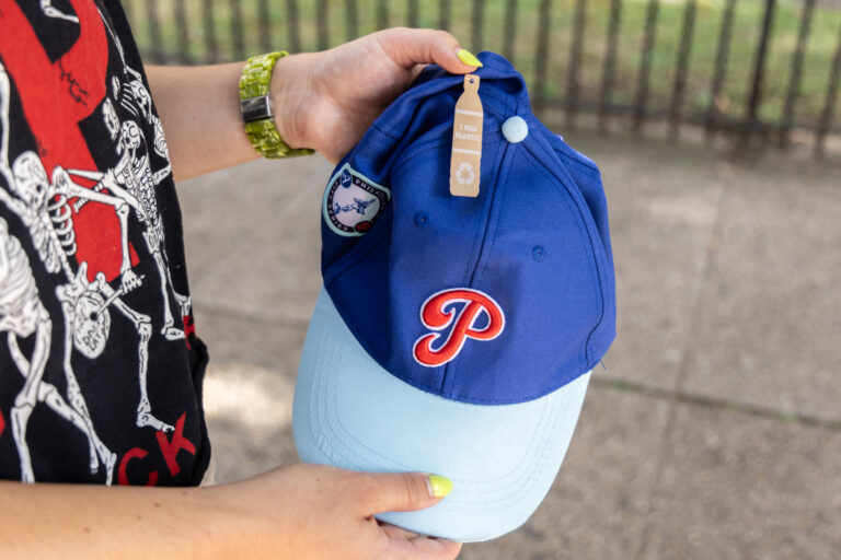 a Phillies/PGW hat
