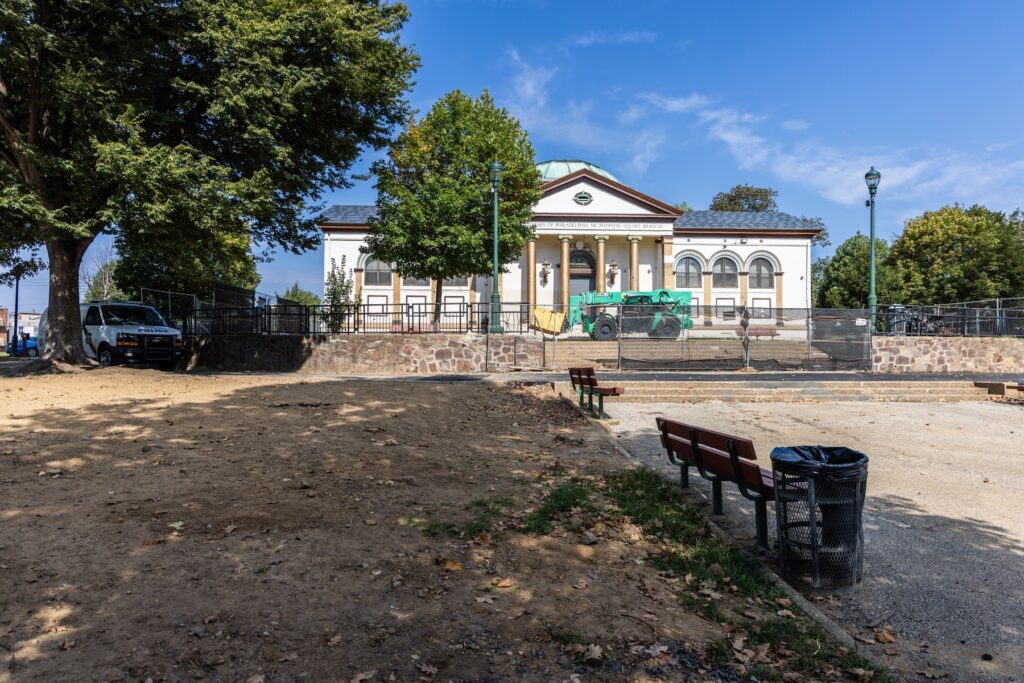 McPherson Square Library under construction